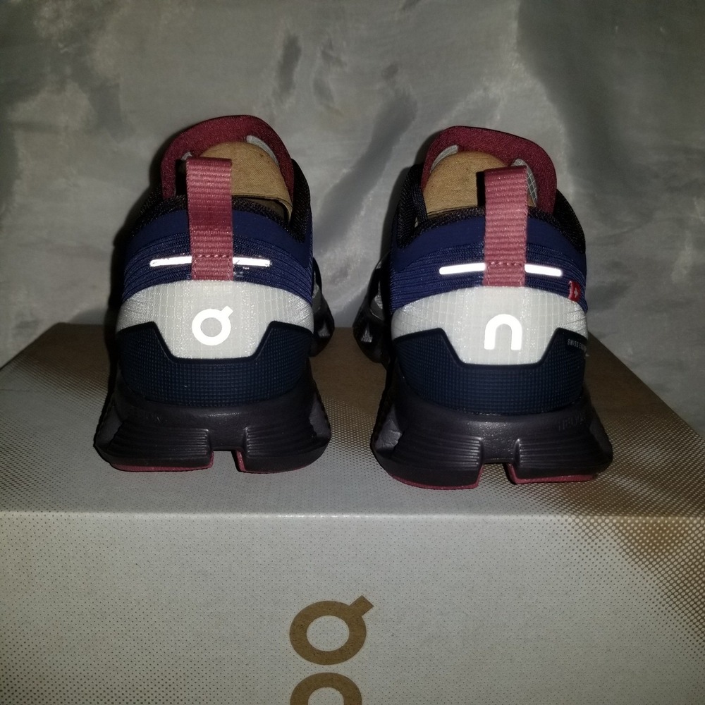 On Cloud X Shift Running Shoe Women 6.5 Ink Cherry Excellent Reflective 38.99123 - Picture 5 of 9